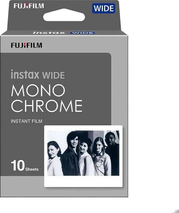 Image du produit Fujifilm Instax Wide 10 feuilles Monochrome (Instax Wide 300)