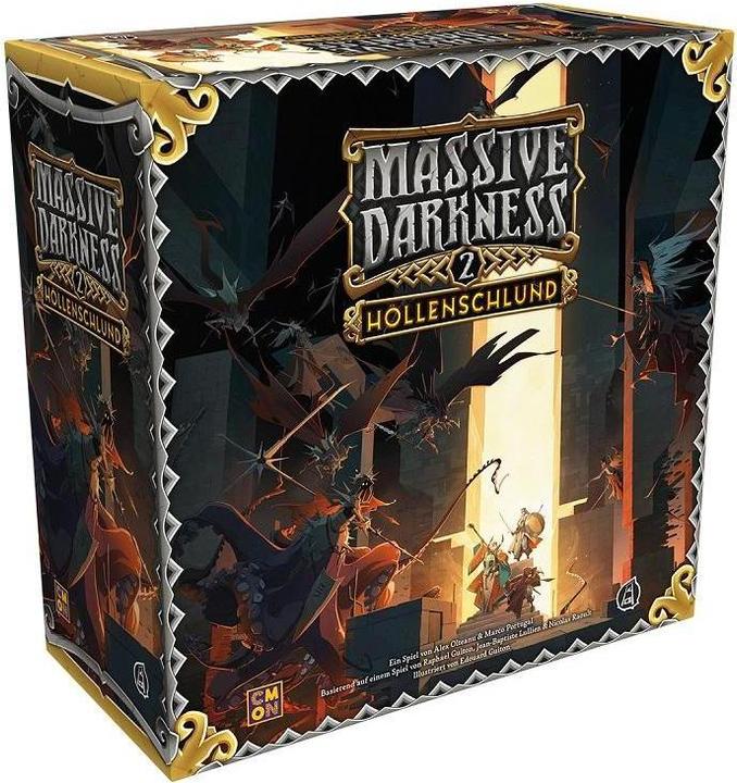 Immagine prodotto Cmon CMND0151 - Massive Darkness 2: Bocca dell'Inferno, per 1-6 giocatori, da 14 anni (edizione DE) (Tedesco)
