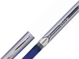 Productafbeelding Pilot Rolkogel Hi-Tecpoint V5 Grip, blauw (Blauw, 1 x)