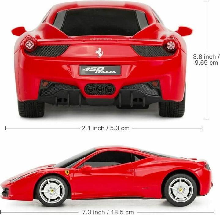 Actual product image Rastar Ferrari 458 Italia Fjernstyret Bil 1:24