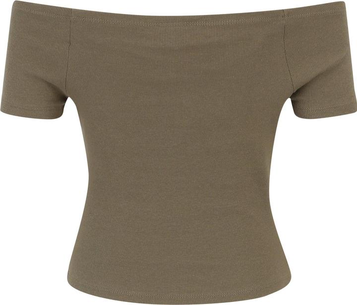 Immagine prodotto Urban Classics Maglietta da donna a coste senza spalla 2 pezzi - 60065 (XS)