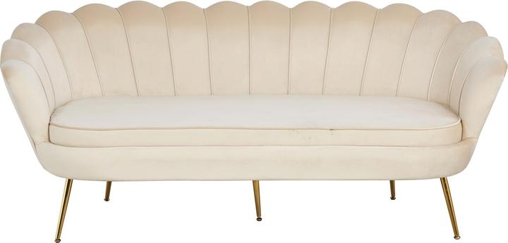 Produktbild SalesFever Muschelsofa 3-Sitzer beige (3-Sitzer)