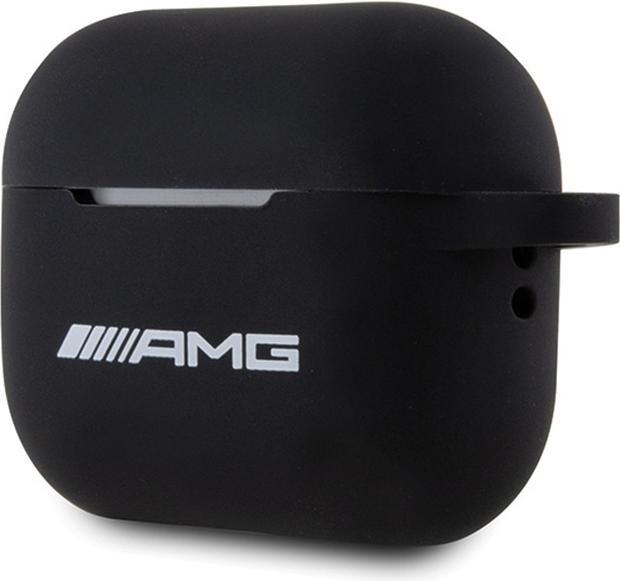 Produktbild Mercedes-Benz AMG AMAP2RBK AirPods Pro 2 cover czarny/black Silicone White Logo (Kopfhörer Tasche)