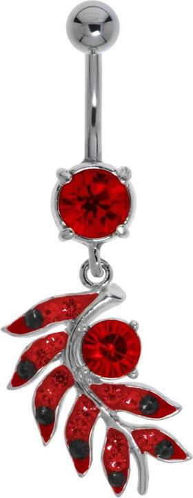 Red, silvery