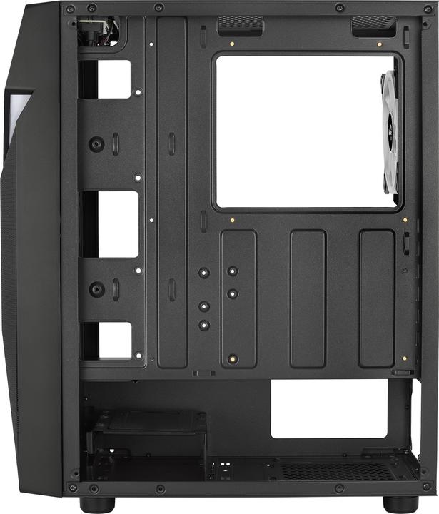 Actual product image AeroCool Scape-G-BK-v3 Midi Tower, Tempered Glass, ARGB (ATX, mATX, Mini-ITX)