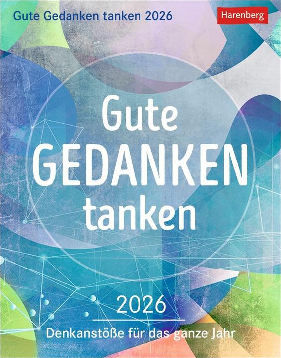 Actual product image Harenberg Gute Gedanken tanken Tagesabreisskalender 2026 - Denkanstösse für das ganze Jahr (11 x 14 cm, German)