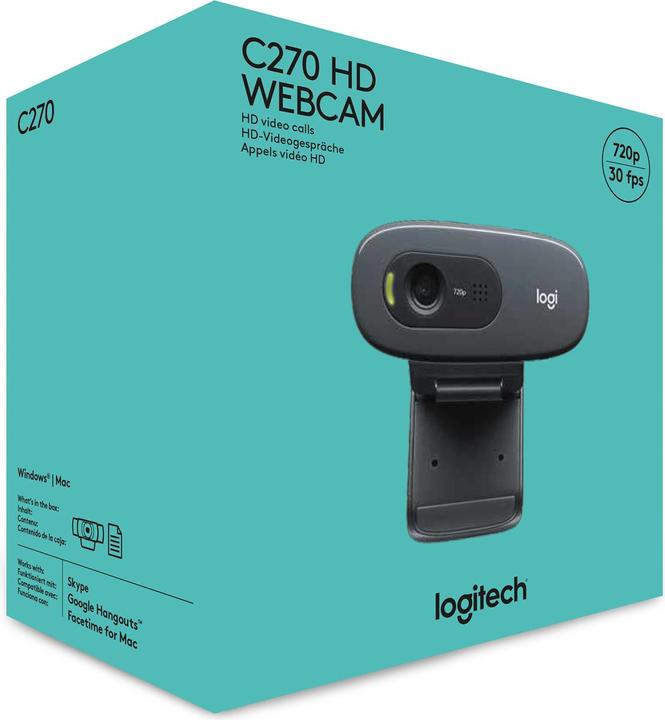 Produktbild Logitech C270 (0.90 Mpx)