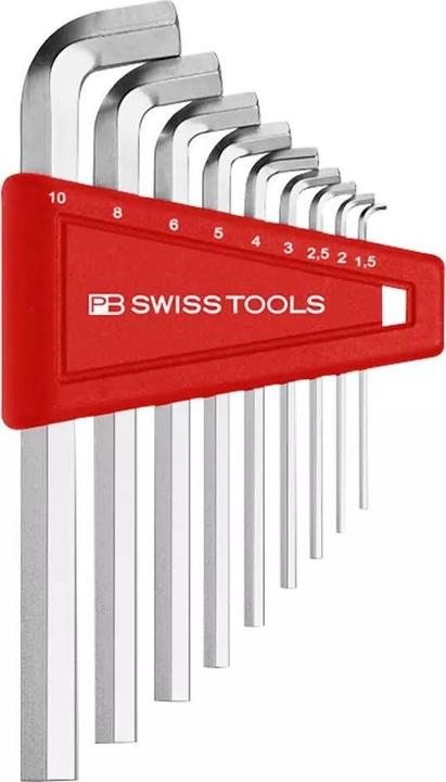 Actual product image PB Swiss Tools Hexagon socket set - 100° angled