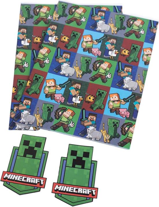 Produktbild Minecraft GeschenkpapierSet Set (Geschenkpapier)