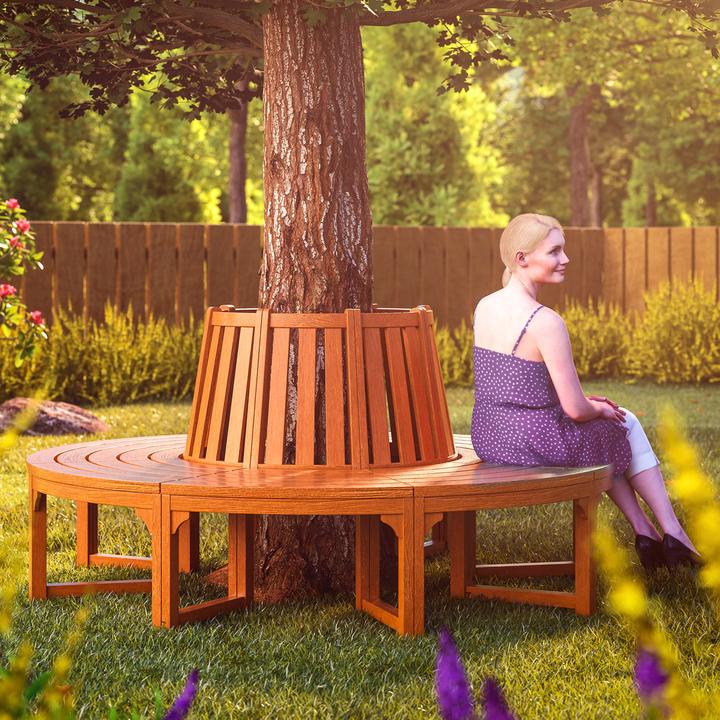Actual product image Casaria Tree bench