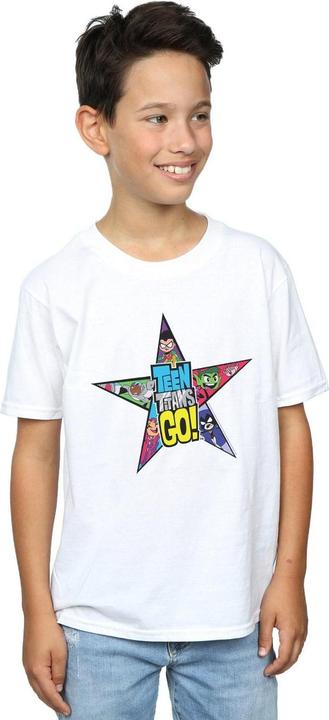Produktbild Teen Titans Go Star Logo TShirt Jungen (140, 146)