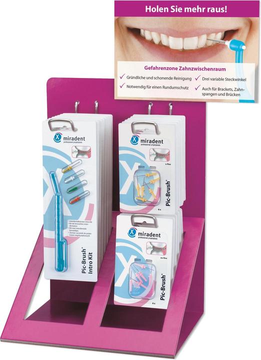 Image du produit Miradent Brosses de rechange Pic-Brush Refill (12 x)