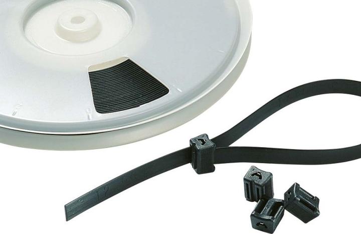 Actual product image HellermannTyton Endless cable tie EL TY Set (Plastic cable ties, 15 mm, 25 pcs.)