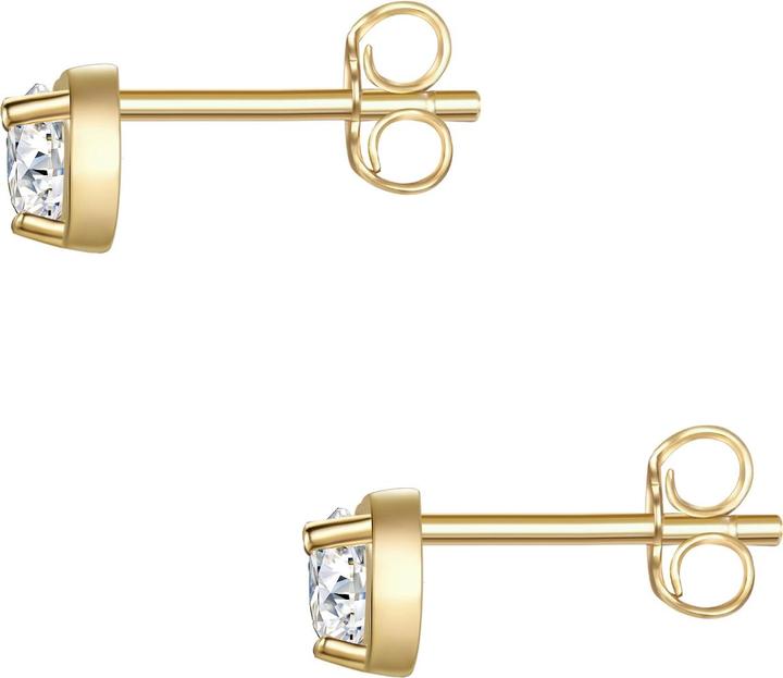 Immagine prodotto Glanzstücke München Cuore da donna in argento Sterling Topazio Oro Giallo - 31462 (Argento)