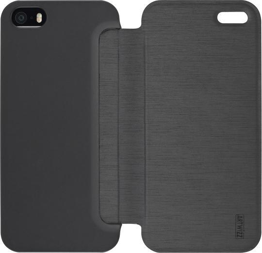 Produktbild Artwizz SmartJacket for iPhone SE, full-black (compatible with iPhone 5/5s) (Apple iPhone SE)