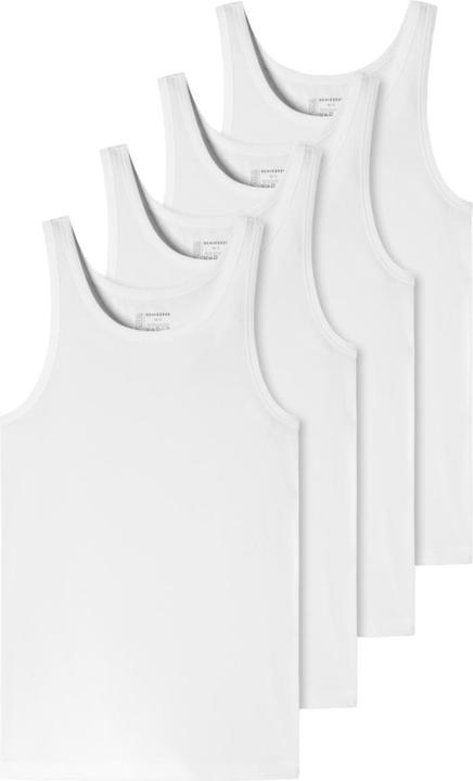 Immagine prodotto Schiesser 4-Pack - 95/5 - Maglietta intima in cotone biologico (M)