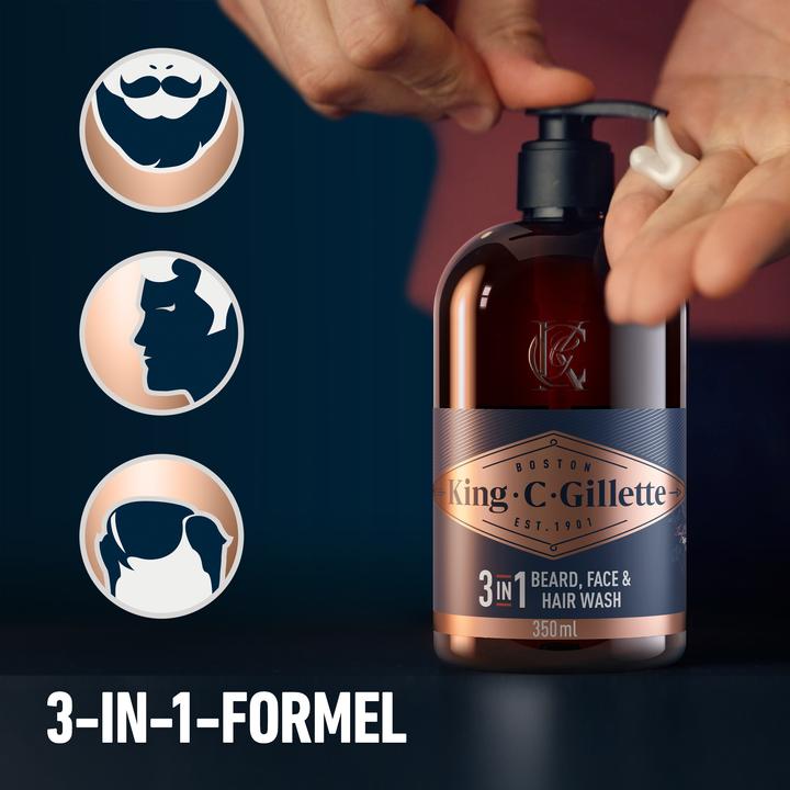 Actual product image King C. Gillette Giftset (450 ml)