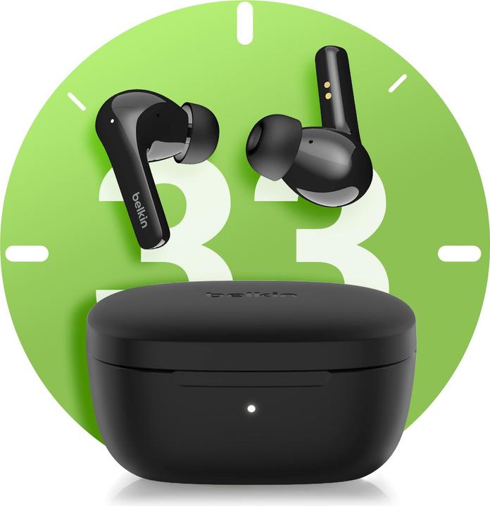 Productafbeelding Belkin SOUNDFORM Motion draadloze oordopjes (ANC, 9 h, Bedraad)