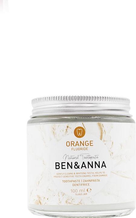 Image du produit Ben & Anna Dentifrice Fluorure d'orange (100 ml)