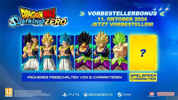 Produktbild Bandai Namco Dragon Ball: Sparking! Zero (Xbox Series X, FR, DE, IT)