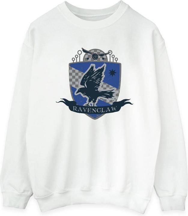 Actual product image Womens/Ladies Ravenclaw Chest Badge Sweatshirt (L)