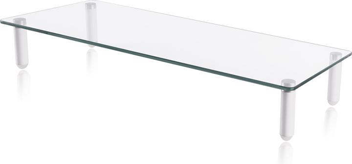 Produktbild equip Monitortischerhöhung bis 20kg Glastisch weiss
