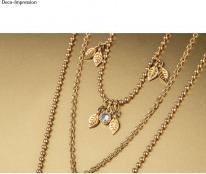 Immagine prodotto Rayher Foglia mini pendente in metallo, oro, 6 pezzi (Metallo)