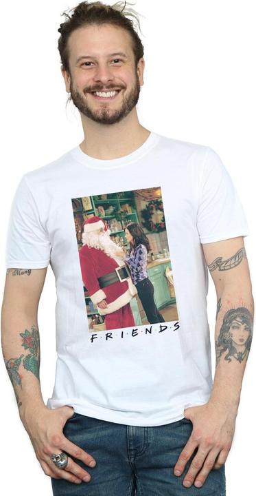 Actual product image Friends Mens Chandler Claus T-Shirt (XXL)