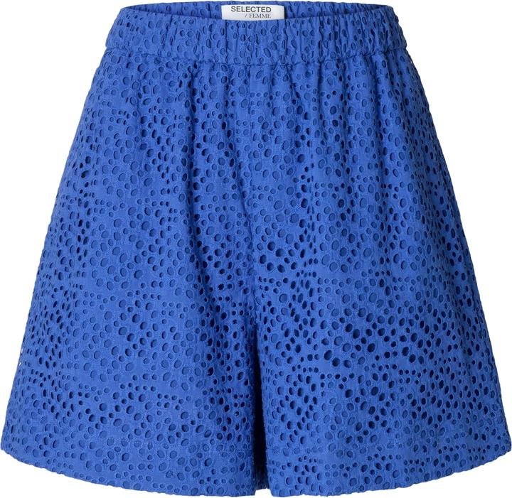 Selected Femme Broderie Anglaise Højtaljede shorts (40)