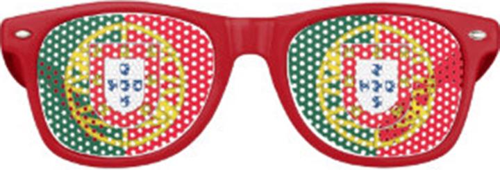 Produktbild PhoneLook National Mannschaft Sunglasses Sonnenbrille in Wayfarer Style ohne UV Schutz Portugal