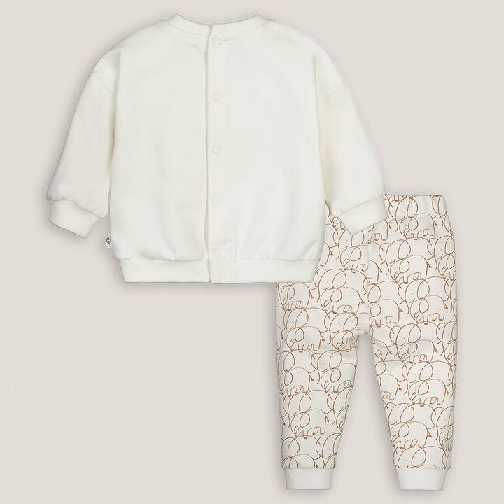 Image du produit La Redoute Collections Ensemble sweat-shirt et jogging (68)