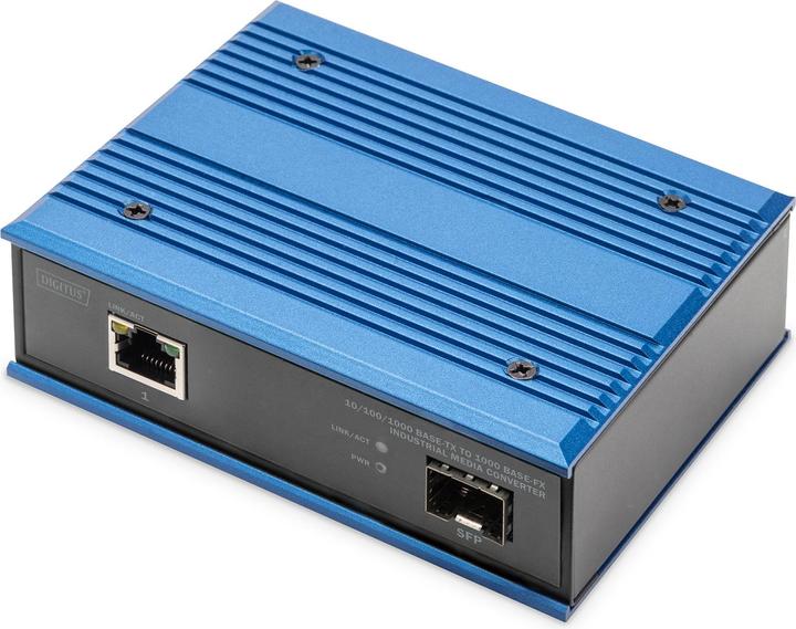 Immagine prodotto Digitus 10/100/1000 Base-TX to 1000 Base-FX Industrial Media Converter (2 Porti)