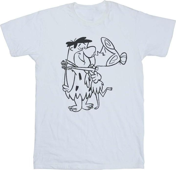 Produktbild The Flintstones Fred and Wilma Kiss TShirt (L)