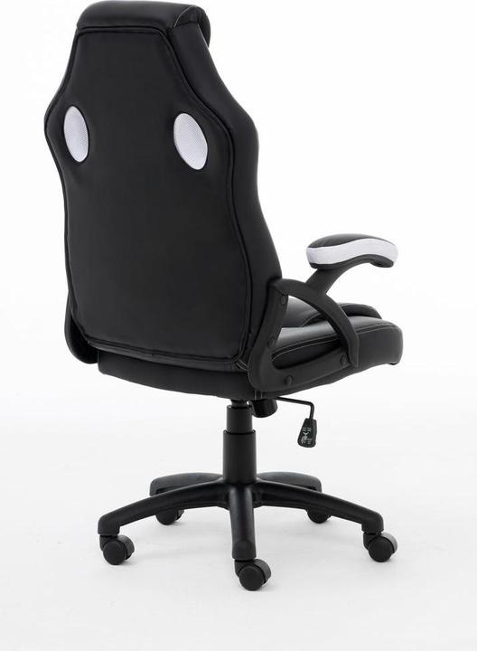 Produktbild Raptor Gaming Stuhl GS-40 PU + fabric schwarz/weiss