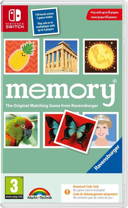 Immagine prodotto Mindscape RAVENSBURGER: MEMORIA (Code In A Box) (Switch, Switch Lite, Switch OLED)