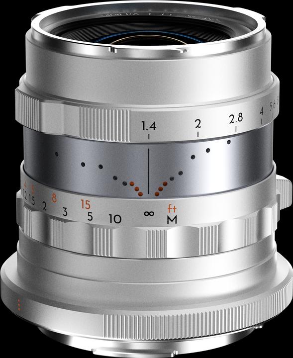 Immagine prodotto Thypoch Obiettivo fotografico full-frame Simera 28mm f1.4 per attacco Canon RF - Argento (Canon RF, Full-frame)