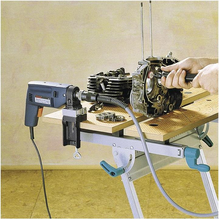 Produktbild wolfcraft Kombihalter, Alu-Druckguss, schwenkbar