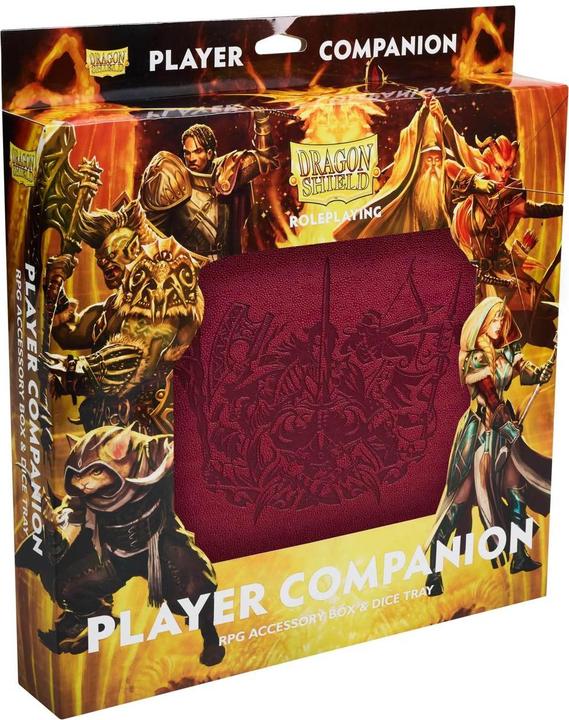 Produktbild Dragon Shield Roleplay Player Companion - Blood Red Player Companion