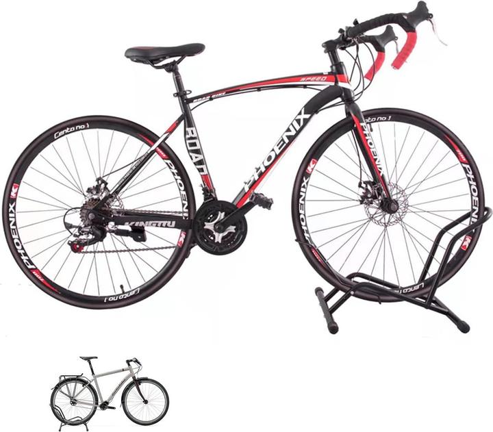 Produktbild Cbx Freistehender Boden Fahrradständer, Fahrradhalter für Vorderrad oder Hinterrad