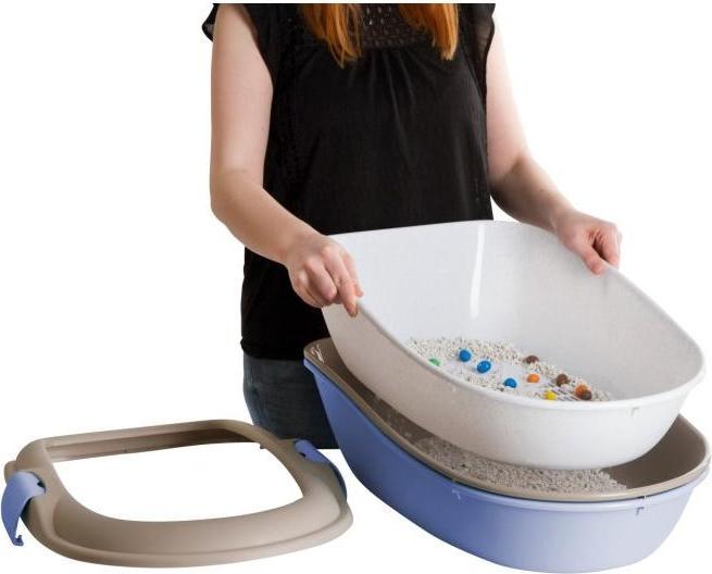 Image du produit Kerbl Bac à litière FURBA avec tamis de nettoyage (Bac à litière ouvert)