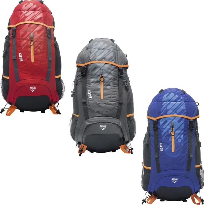 Produktbild Bestway Pavillo Ultra Trek 60L Backpack, Multicolour, Unisex, Nylon, Polyester, 60 L, 330 mm, 300 mm (60 l)