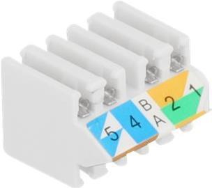 Immagine prodotto Delock Spina RJ45 Cat.6 UTP senza attrezzi 1 pezzo, Bianco (Connettore del cavo di rete)