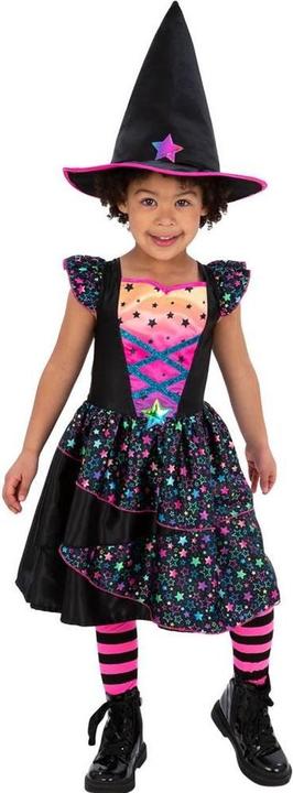 Actual product image Smiffys Girls Star Witch Polyester Costume Set (128, 134, 130 B)
