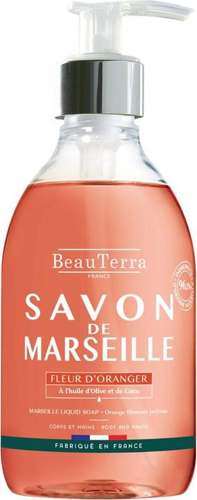Produktbild BeauTerra Flüssigseife Marseille Orangenblüte liq (Flüssigseife, 300 ml)