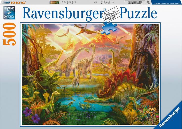 Produktbild Ravensburger Land der Dinosaurier (500 Teile)