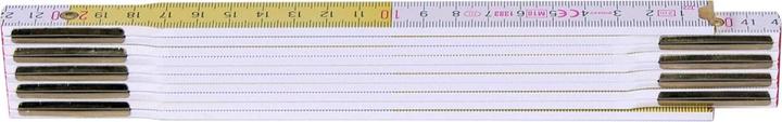 Actual product image Stanley folding ruler wood yellow (Metric)