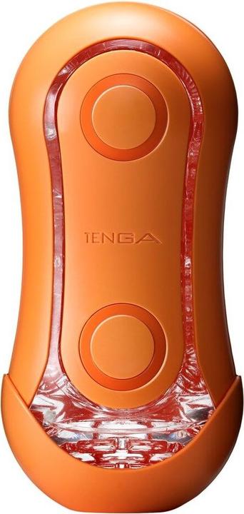 Actual product image Tenga Flip Orb Sunset Orange
