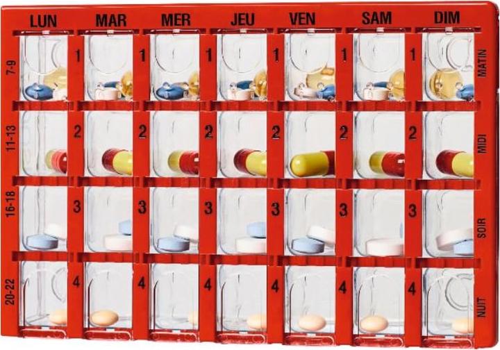 Dosett Maxi dosing box French (1 pc)
