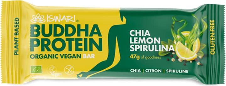Produktbild Iswari Buddha Energy Bio Riegel Chia & Zitrone & Spirulina (47g) (1 Stk., 47 g)