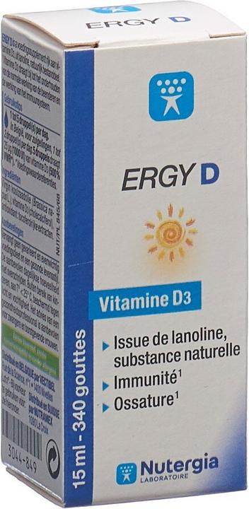 Nutergia Ergy D liq (1 Stück, Tropfen, 49 g)